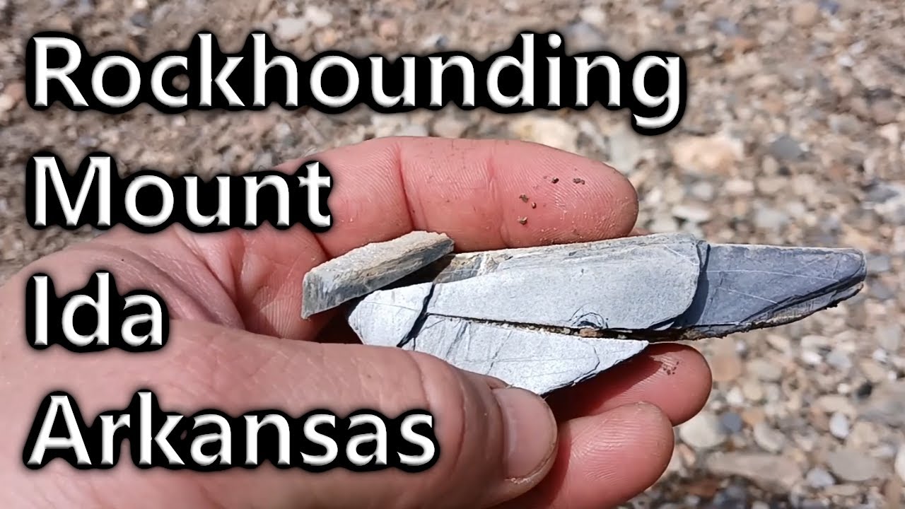 Rockhounding Ouachita River In Mount Ida Arkansas