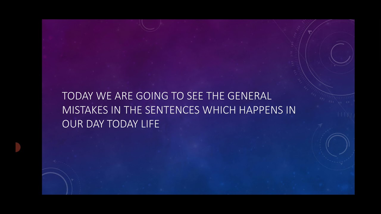 Uses of general sentences in daily life - YouTube