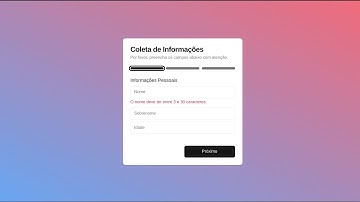 Parte 1: Criando um Formulário MultiStep com React-Hook-Form, Zod e Shadcn.