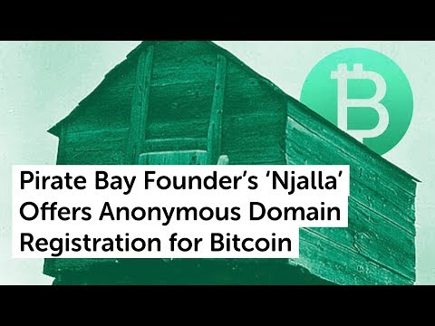 Pirate Bay Founder’s ‘Njalla’ Offers Anonymous Domain Registration for Bitcoin