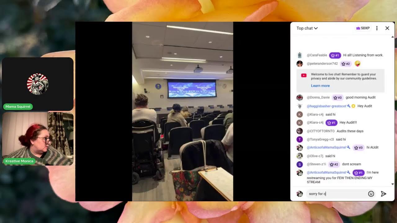 LAPD Commissioners Meeting squirreling