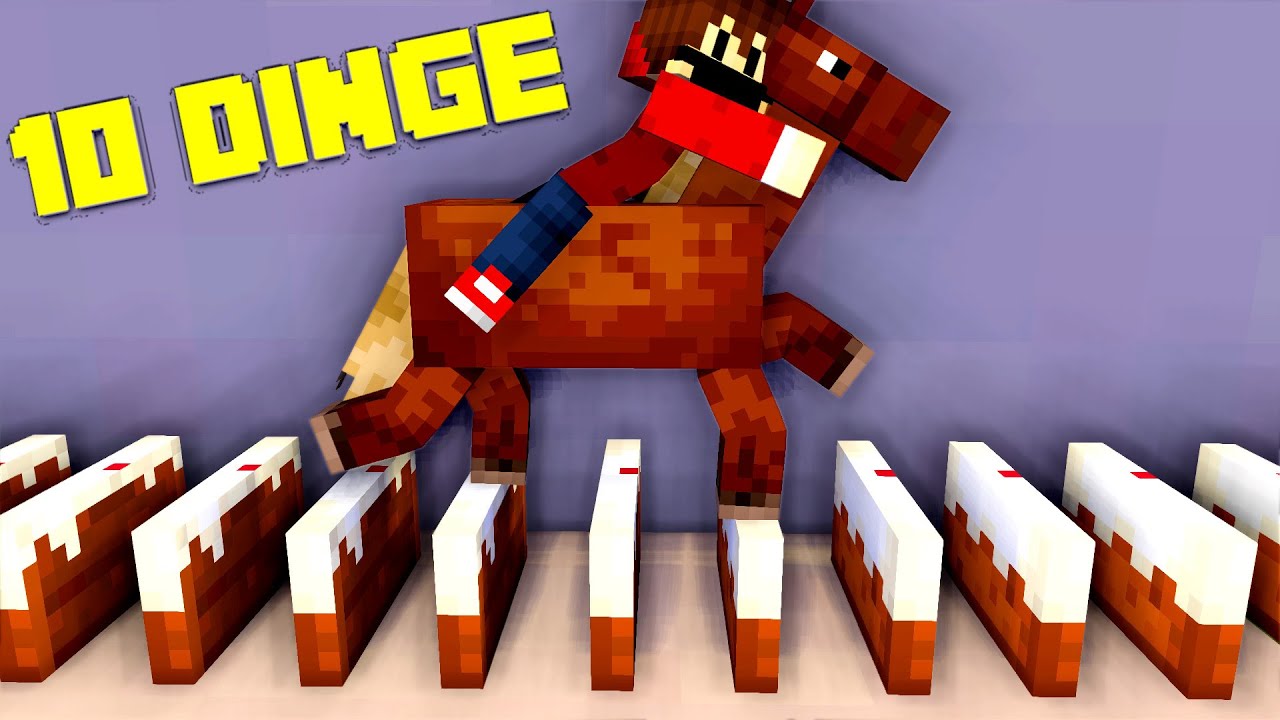 ✔ 10 Dinge in Minecraft die wirklich funktionieren | LarsLP