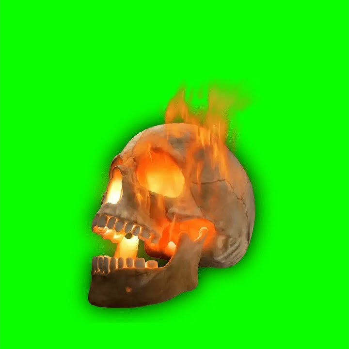greenscreen Tengkorak Terbakar #fyp #shorts #animasi #2021 #ff #short #shortvideo #ytshorts #youtube