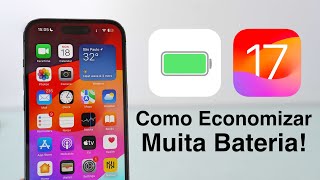 Como Economizar MUITA Bateria no iOS 17!! screenshot 4