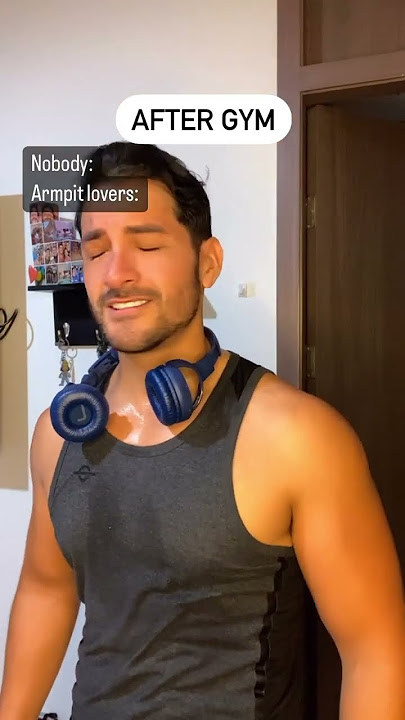bau ketiak itu menjijikkan tapi aku menyukainya #gay #gayman