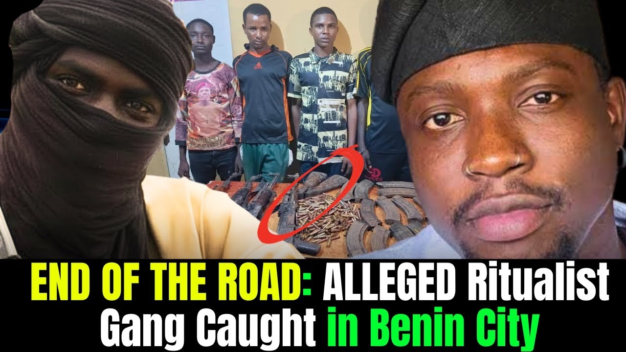HOW POLICE ARRESTED SUSPECTED KIDNAPPERS IN PALACE ROAD BENIN CITY 