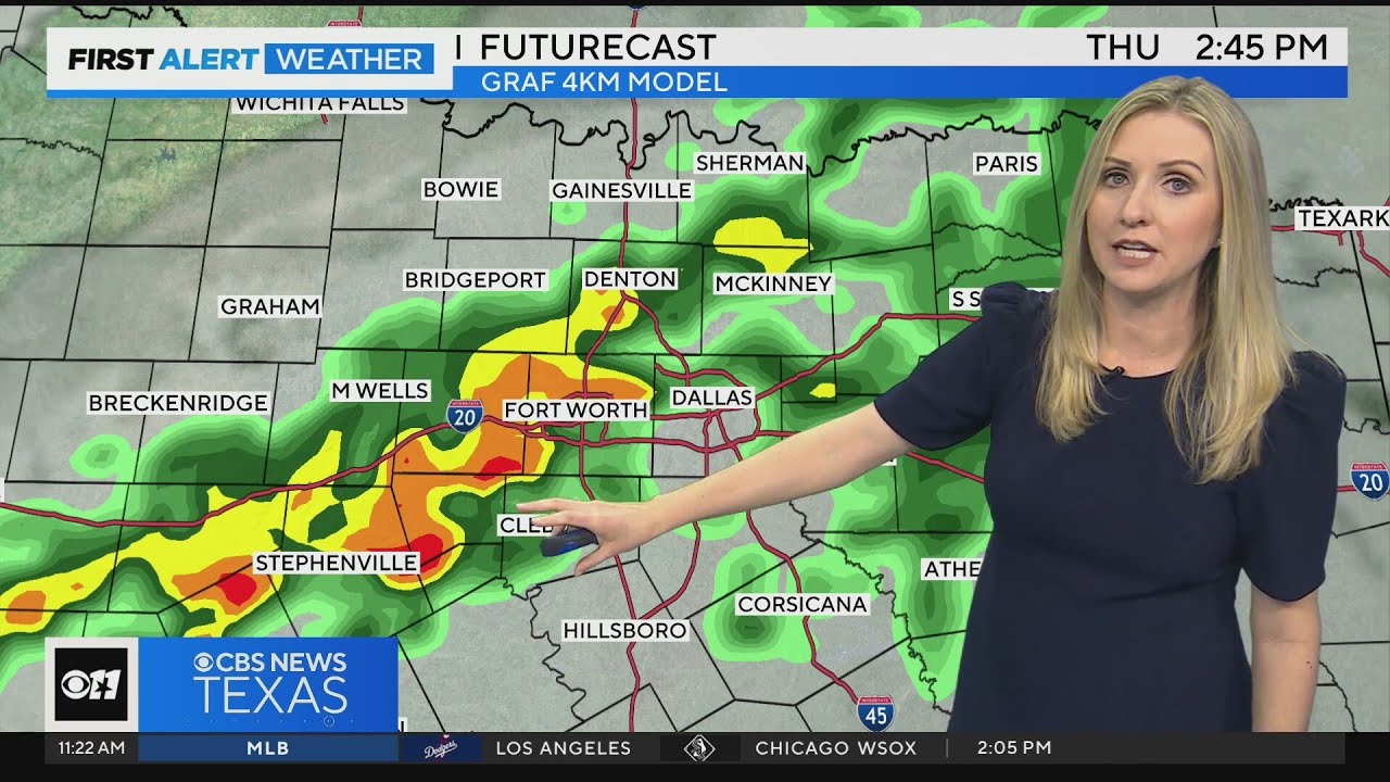 Rain, storms possible for North Texas Wednesday night through Thursday ...
