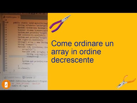 Video: Come si scambiano gli array in Java?