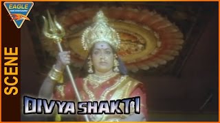 Divya Shakti Trinetram Hindi Dubbed Movie K.r. Vijaya Powerful Scene Eagle Hindi Movies