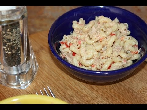 recette-salade-froide-de-macaronis-et-thon---recettes-maroc