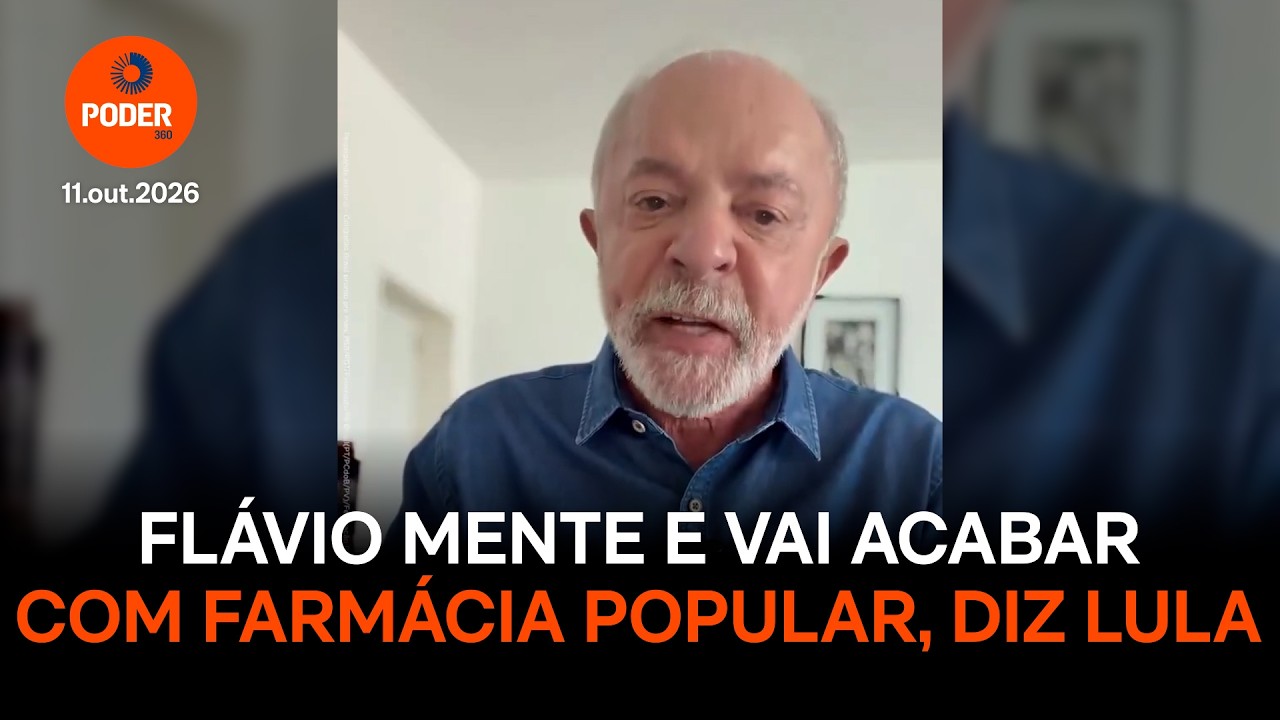 Flávio mente e vai acabar com Farmácia Popular, diz Lula