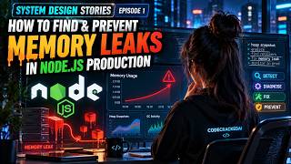 How to Find & Prevent Memory Leaks in Node.js Production | System Design Stories #01