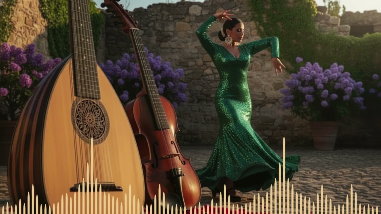 Instrumental World Music: Exotic Raga & Flamenco Fusion for Study and Focus