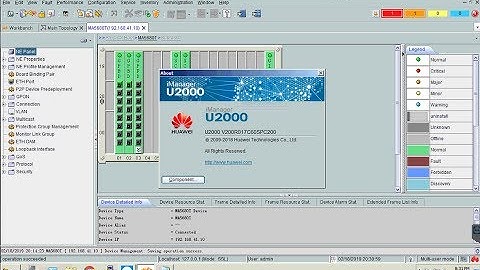 Huawei OLT Auto configure Backup by U2000 R017 NMS