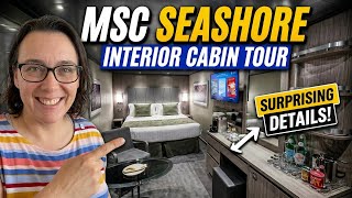 MSC Seashore Interior Cabin Tour: Surprising Details!