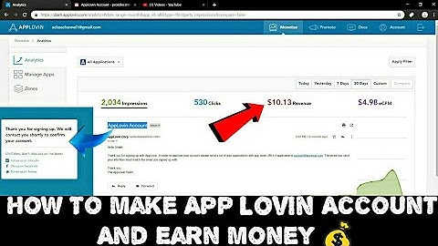 How To Create AppLovin Account & Earn Real 10$ Dollar