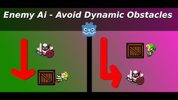 Godot 4 - Enemy AI  avoiding dynamic obstacles