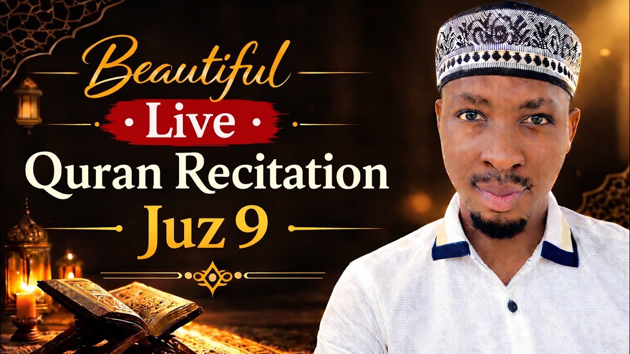 Beautiful live Quran recitation Juz 9 | تلاوة قرآنية حية جميلة