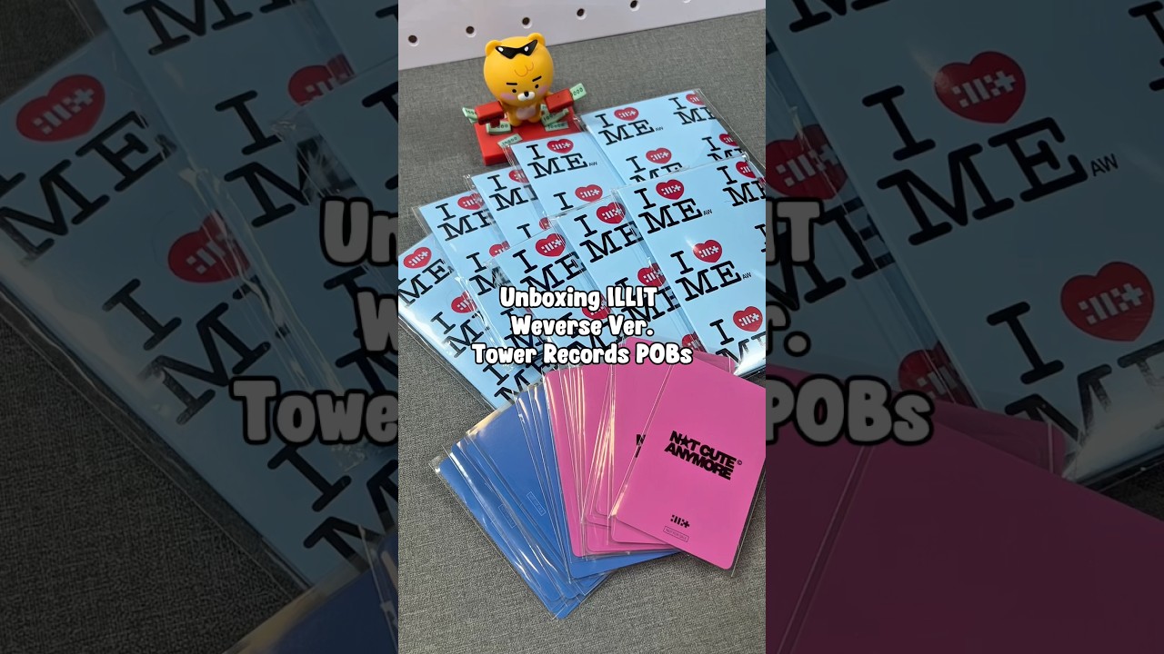 ILLIT NOT CUTE ANYMORE Weverse Version Tower Records Japan