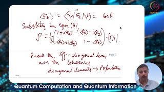 Density matrices - III
