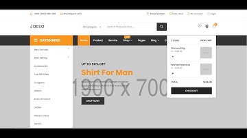Reactjs J-Shop Ecommerce Free Home Page Template