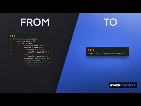 DECLUTTER your code with LAMBDA