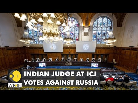 Indian Judge At ICJ Votes Against Russia | India Distances Itself From Judge's Vote | English News