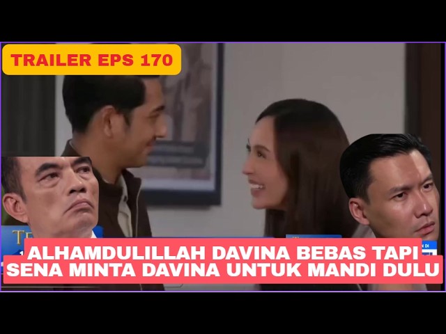 TRAILER TERIKAT JANJI HARI INI EPISODE 170 Alhamdulillah Davina Bebas Tapi Mandi Dulu