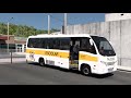 🚌 COMBOIO EXCURSÃO ESCOLAR— PARQUE AQUÁTICO - ETS 2 1.57 - MAPA EAA MOD BUS - SERVIDOR UNIAO BR