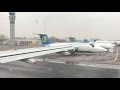 [4K] Uzbekistan A320 Взлёт из Ташкента