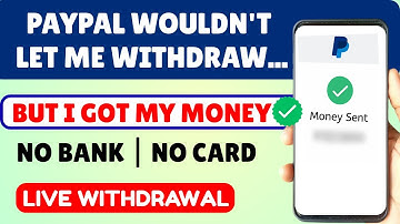 Withdraw Paypal Funds Without Bank or Card | Live Paypal Withdrawal Proof (2025 Update)