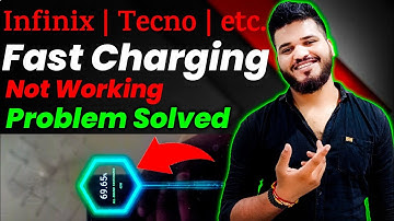 Infinix Fast Charging Not Working Fastly | How To Fix Infinix Fast Charging Problem | Infinix Note30
