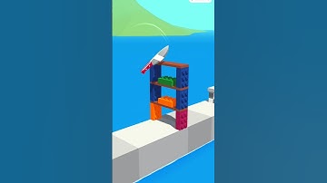 Slice It All Gameplay! Satisfying ASMR slicing game Level 127 #sliceltall #shorts