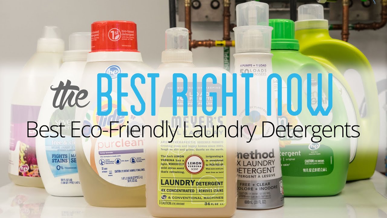 Mrs. Meyer's Clean Day is the best ecofriendly laundry detergent YouTube