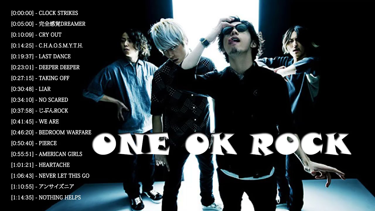 One Ok Rock メドレー作業用 Oneokrock神曲メドレー ワンオク 高音質 おすすめ曲まとめ 6 Youtube