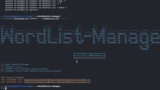 How to use [WordList-Manager]