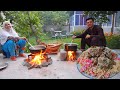PESHAWARI CHAWAL | Pakistan Special Golden Pulao Recipe Cooking in Gilgit Baltistan | Mutton Recipe