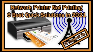Network Printer Not Printing - Best Quick Solutions In 2021 Lan Printer Wont Print - Quick Fix