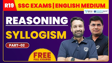 Reasoning for SSC Exam 2023 | Syllogism | SSC Exam 2023 | Reasoning Free Course 2023 | Part - 2