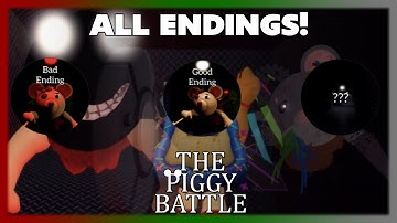How to get the “Vents - Bad, Good and Unknown Ending” badges in The Piggy Battle! [ROBLOX]