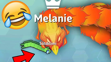 Biggest Snake Dying Like A Noob In Snake.io!