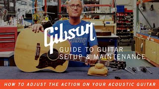 How To Adjust the Action on Your Acoustic Guitar