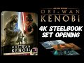 Obi Wan Kenobi. 4K Blu-ray Steelbook Opening