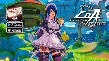 Crystal of Atlan Gameplay - ARPG | Zenith Test | UltraGraphics (Android/IOS)