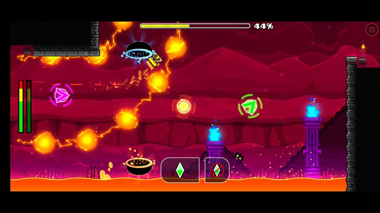 dash practice mode geometry dash - YouTube