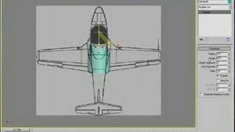 Learn how to make 3d airplane model-creating the fuselage #1