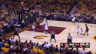 Kyrie Irving/Cavs defense on DeMar DeRozan