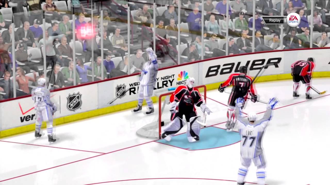 NHL 14 - OT Puck Chop Winner