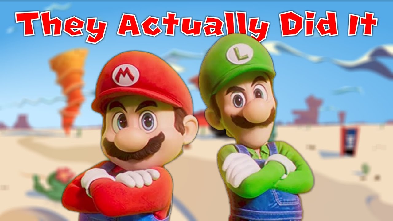 The Mario Movie Actually Did It... YouTube