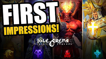 FIRST IMPRESSIONS/Review -Idle Arena: Evolution Legends